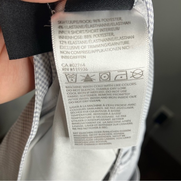 Nivo Nadine print skort light gray size 14 - Picture 9 of 10
